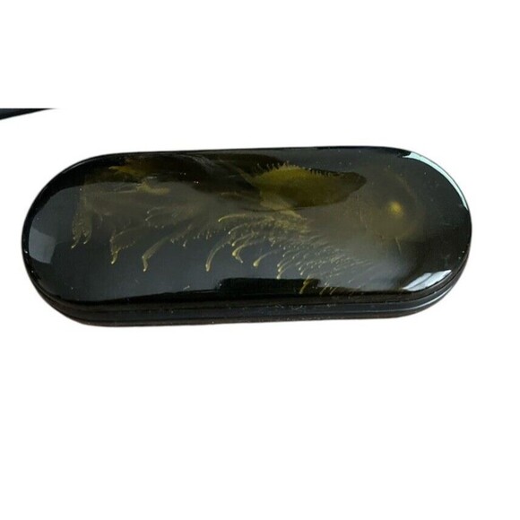 Russian Eyeglasses Case Handmade City of Moscow Hard Shell 6-1/2 x  2-1/2" - Picture 2 of 4